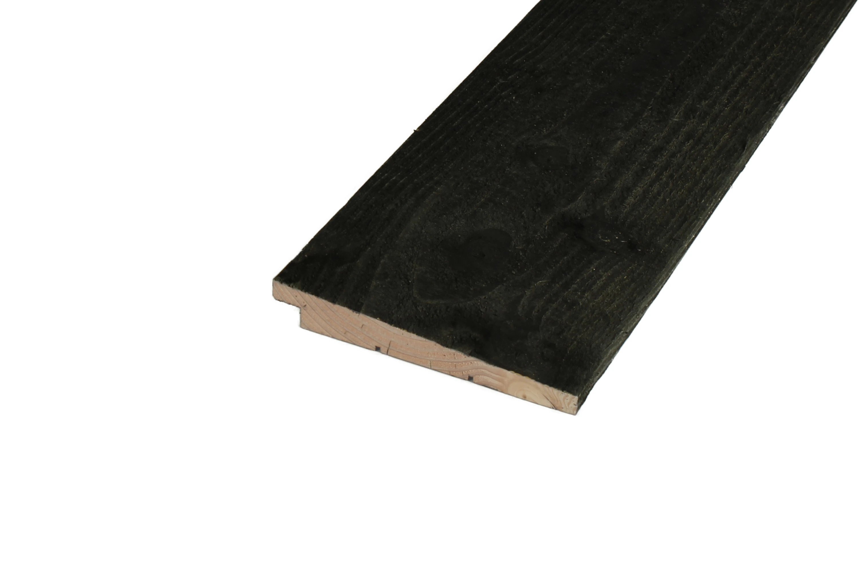 Douglas Zweeds Rabat 2.1 x 16.5 cm (21 x 165 mm) Zwart Geïmpregneerd - Lengte 300 cm - Afbeelding 3